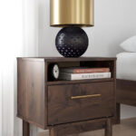 Bedside tables dark wood 3