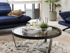 Smoked Glass Coffee Table