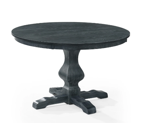 Wood circular dining table2