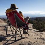 camping chair with table1