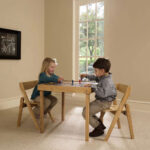 childrens table and chairs foldable 1