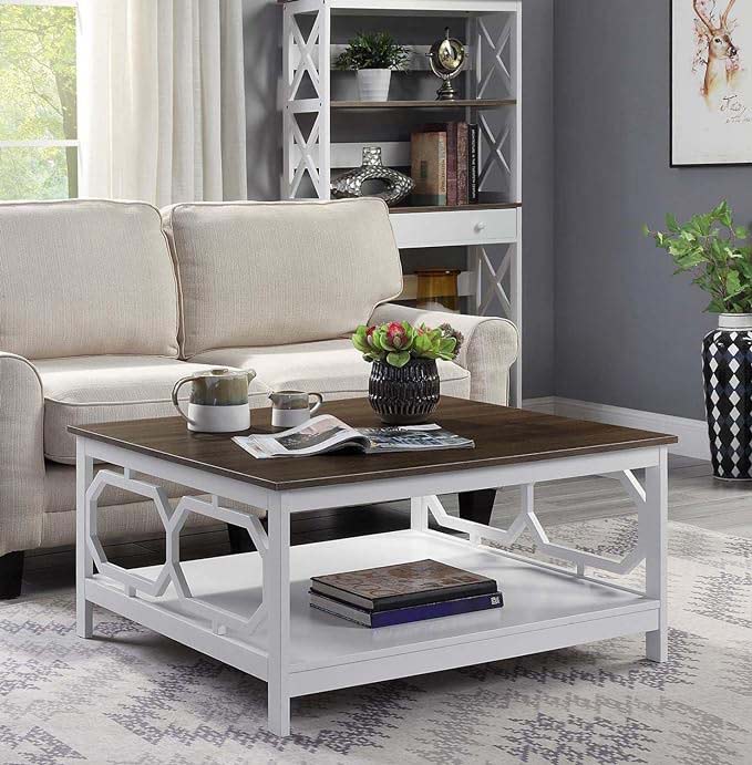 square wood coffee table 2