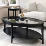 glass black coffee table 2