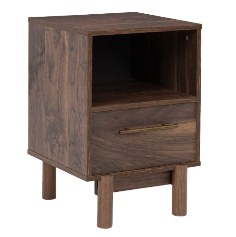 Bedside tables dark wood 2