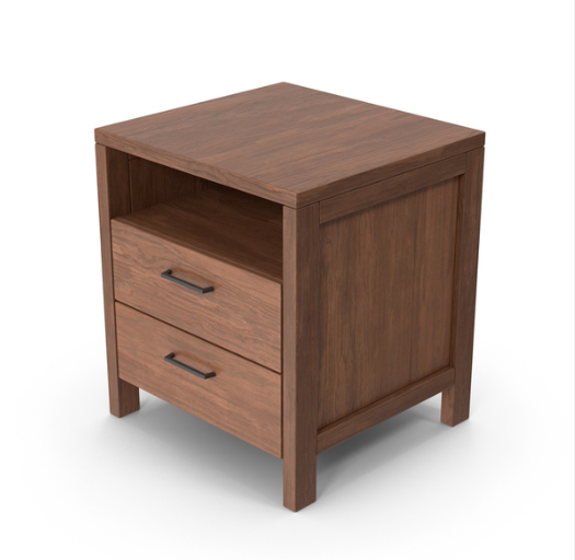 dark wood bedside table 4