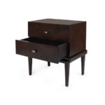 dark wood bedside table1