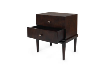 dark wood bedside table1