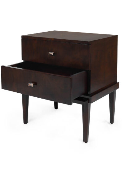 dark wood bedside table1